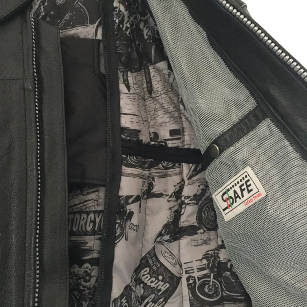 Motorcycle Jacket First Gear Removable Liner Pre-Owned Excellent Condition Med. - Picture 4 of 8